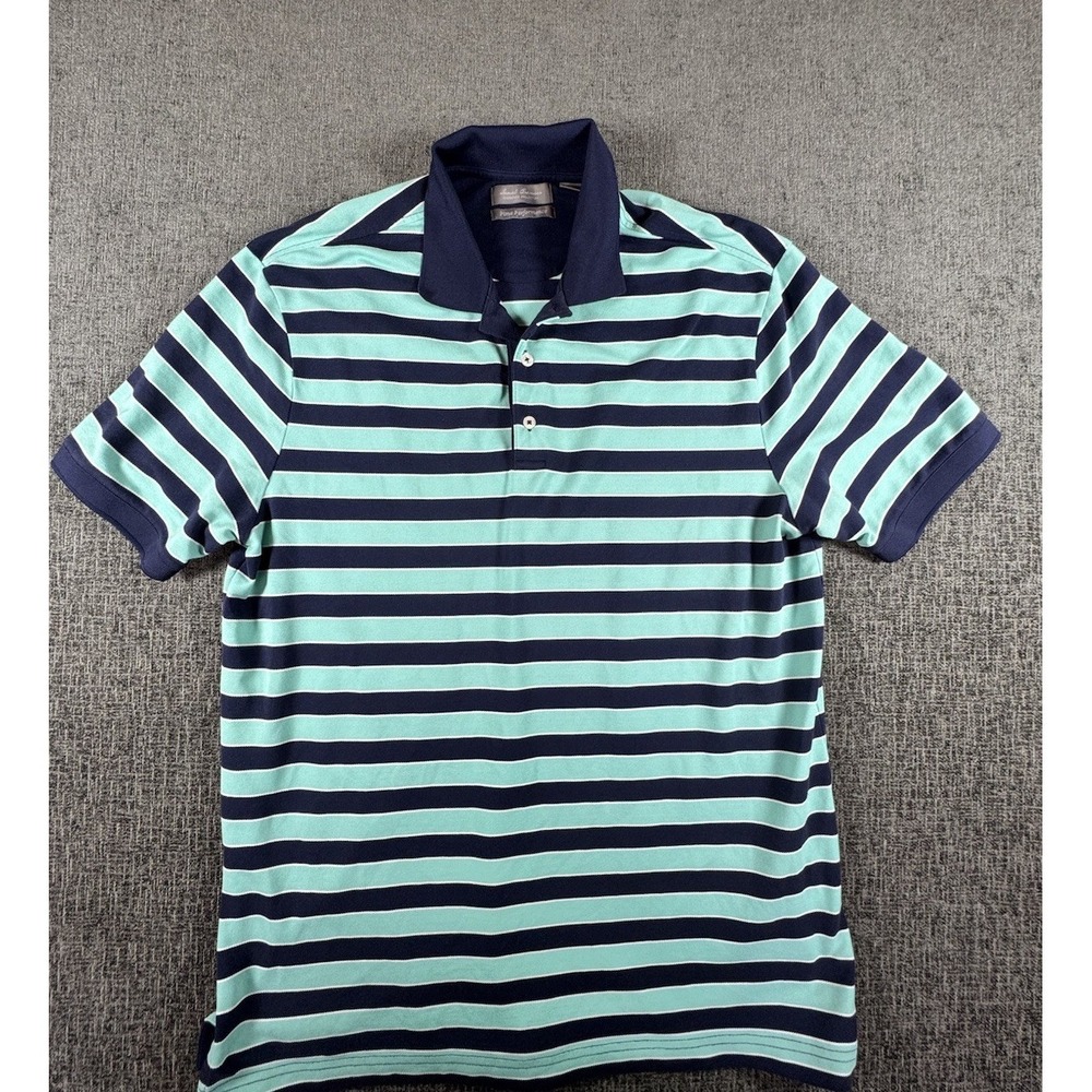 Daniel Cremieux Signature Collection‎ Mens Polo Shirt Size L Pima Performance